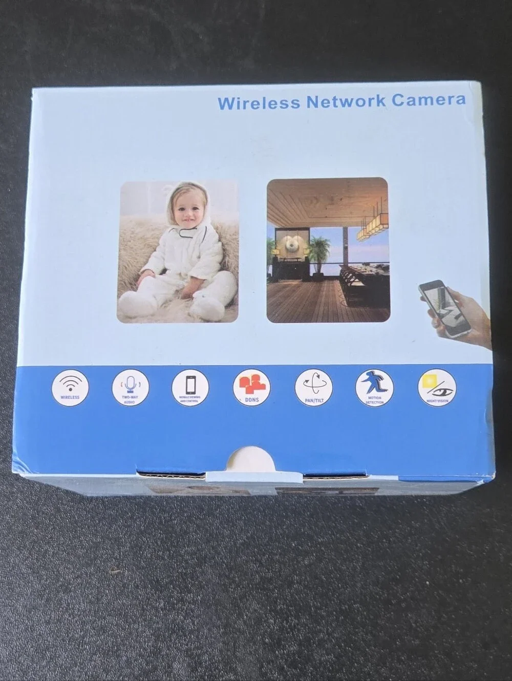 Wireless Network Camera - White